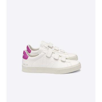 Zapatillas Veja RECIFE CHROMEFREE Mujer White/Purple | España 624DFM